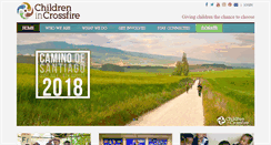 Desktop Screenshot of childrenincrossfire.org