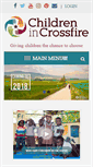 Mobile Screenshot of childrenincrossfire.org